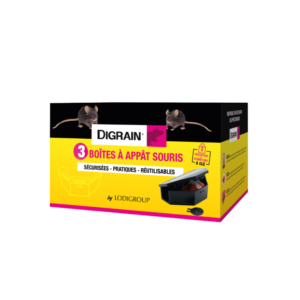 DIGRAIN® Boîte appât souris